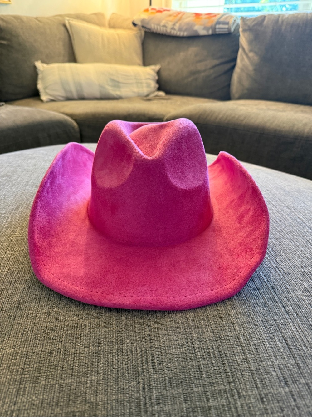 Pink Lily cowgirl hat